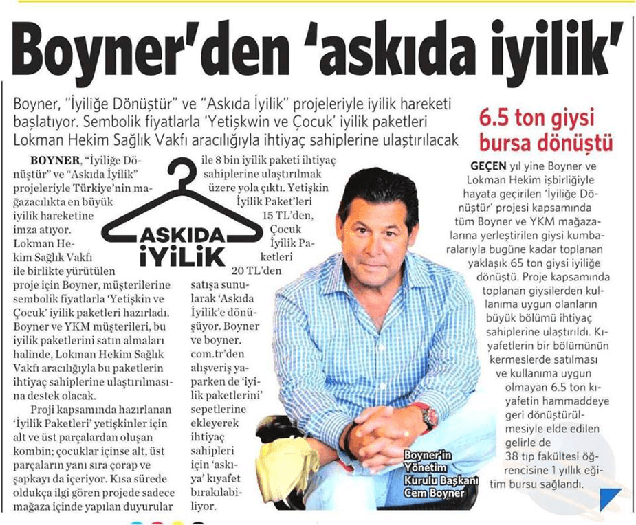 Boyner Joins the Goodness on Hold Project — görsel 1